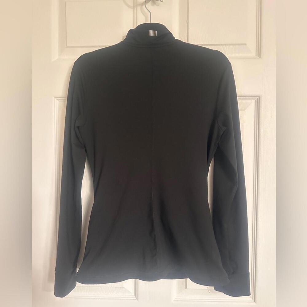 Victoria's Secret Black Ruched Knockout Jacket with Thumbholes - Picture 3 of 4
